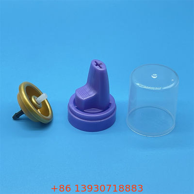 Precyzyjna musza do włosów z odwróconymi zawórami aerozołowymi