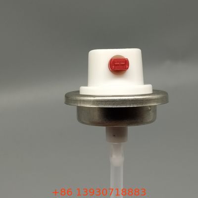 Wysoce wydajny zawór aerozolowy do użycia w zastosowaniach klejących