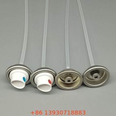 Wysoce wydajny zawór aerozolowy do użycia w zastosowaniach klejących