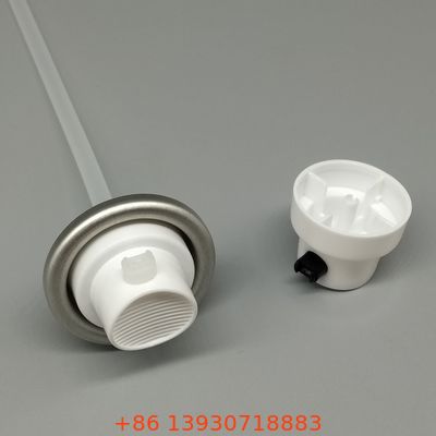 Niezawodny zawór natryskowy żeński do dozowania aerozoli z farbą