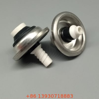 Wydajny i niskociśnieniowy zawór rozpylający pianę PU do zestawów z pianką z dwoma komponentami z pełną ewakuacją produktu i minimalnym ilością odpadów.