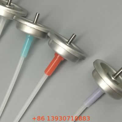 Metered Aerosol Spray Cap with Chemical-Resistant Seal for Lubricants & Cleaners