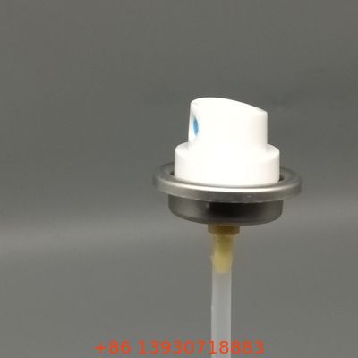 Durable and Leak-Proof Aerosol Spray Air Freshener Valve for Automotive Interior Care Products with Temperature-Stable Performance.