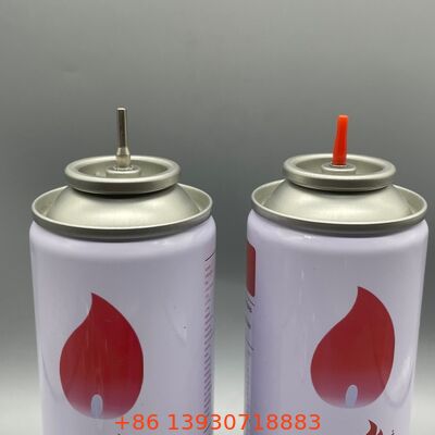 Zawór gazowy do napełniania gazu do ciężkich zadań Kompatybilny z większością standardowych zapalniczek butanowych