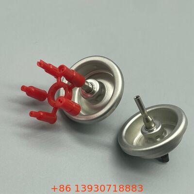 Zawór napełniania gazem do zapalniczek aerozolowych do profesjonalnych zastosowań związanych z uzupełnianiem zapalniczek