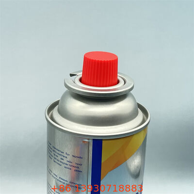 Zawór do przenośnej kuchenki gazowej w kolorze czerwonym o wysokiej widoczności dla entuzjastów outdooru