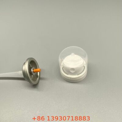 Zawór w aerozolu do suchego szamponu przeznaczony do produktów odświeżających włosy w proszku i mgiełce