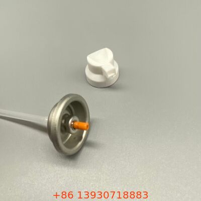 Zawór w aerozolu do suchego szamponu przeznaczony do produktów odświeżających włosy w proszku i mgiełce