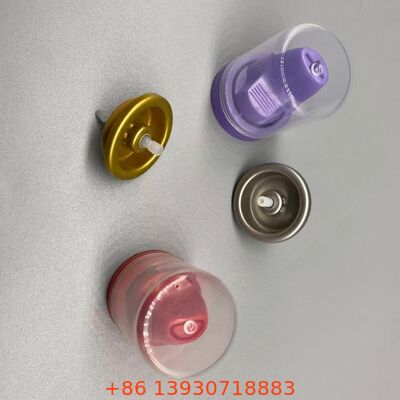 System odwróconej dystrybucji Aerosol Hair Mousse Valve z aluminium odpornym na korozję i funkcją 360 stopni