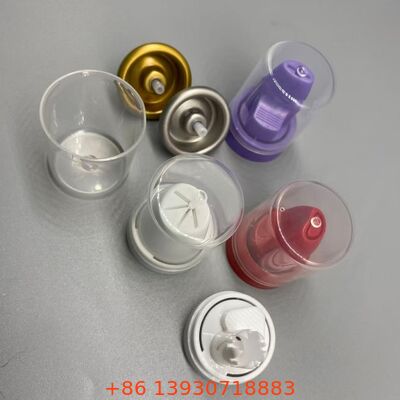 Aluminiowa konstrukcja, odporny na korozję zawór aerozolowy w sprayu z funkcjonalnością 360 stopni do pianki do włosów