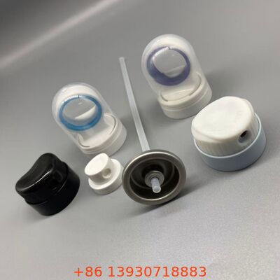 Zawór aerozolowy do ochrony przeciwsłonecznej z osłoną zabezpieczającą do ciągłego stosowania filtrów przeciwsłonecznych