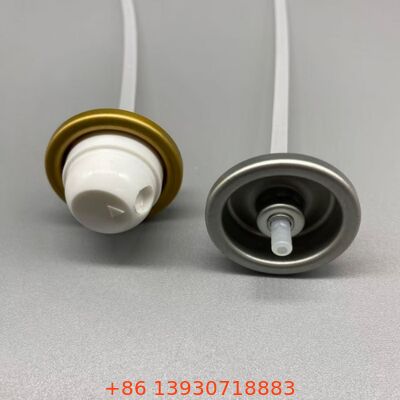 Wtyczka do rozpylania dezodorantów przeciwciśnieniowych z technologią rozpylania 360° i uniwersalnym dopasowaniem do standardowych puszek aluminiowych