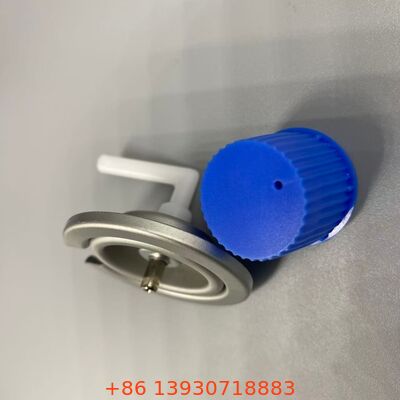 Wytrzymały 1-calowy zawór kuchenki zewnętrznej z czerwoną osłoną ochronną