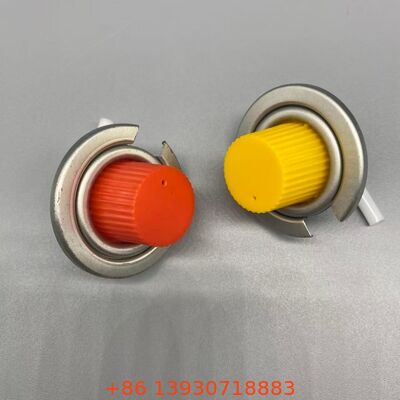 Wytrzymały zawór kuchenki zewnętrznej 1 cal z czerwoną osłoną