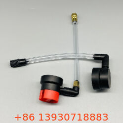 Wytrzymały mosiężny zawór powietrza z bezpiecznym zamknięciem