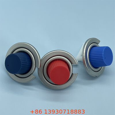 Zawór gazowy na butan z siłownikiem zabezpieczonym przed dziećmi zapewniający szczelność w rozmiarze jednego cala