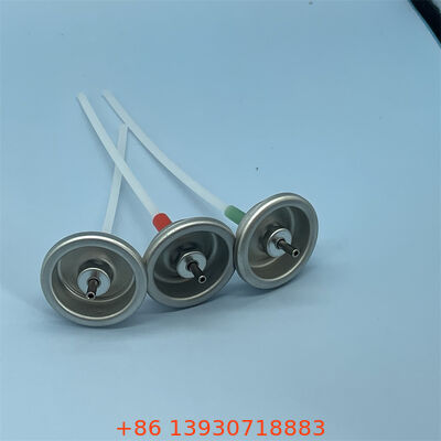 1-calowy metalowy zawór aerozolowy z dozownikiem i precyzyjną dawką odporną na chemikalia do farmaceutyków i kosmetyków