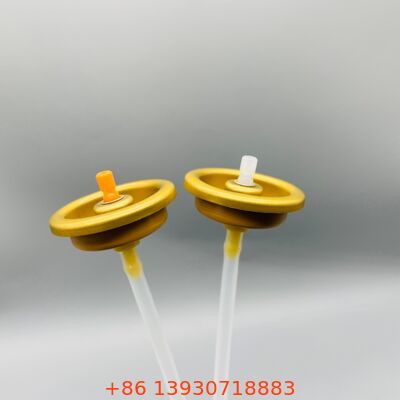 Precyzyjny zawór aerozolowy do dezodorantów do rozpylania ciała z wytrzymałą konstrukcją, sprężynią ze stali nierdzewnej i dostosowalną długością rurki