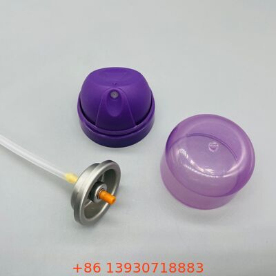 Precyzyjny zawór aerozolowy do dezodorantów do rozpylania ciała z wytrzymałą konstrukcją, sprężynią ze stali nierdzewnej i dostosowalną długością rurki