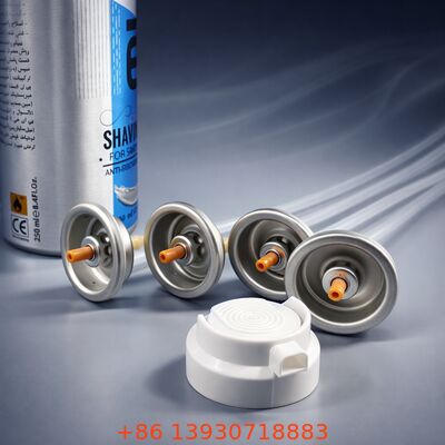 Zawór kremu do golenia o odporności na wycieki