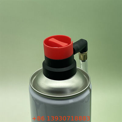Leak-Proof High-Pressure Aerosol Tire Inflator Valve Actuator with Ergonomic Handle for Rubber Tires