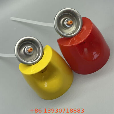 Aerozolowy zawór do wodnych insektycydów z wysokim wydatkiem, regulowanym przepływem i szczelnym zamknięciem