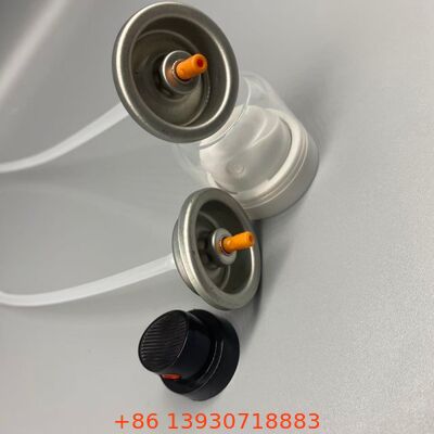 Zawór sprayu do suchego szamponu w aerozolu z technologią drobnej dyspersji proszku