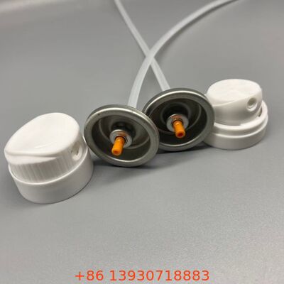 Zawór sprayu do suchego szamponu w aerozolu z technologią drobnej dyspersji proszku