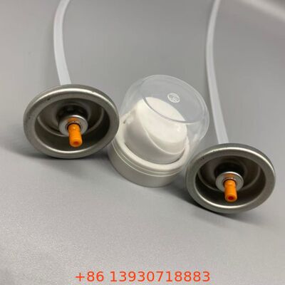 Zawór sprayu do suchego szamponu w aerozolu z technologią drobnej dyspersji proszku