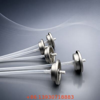 Zawór aerozolowy zorientowany na korzeń do suchego szamponu z materiału z blachy cynowej, do użytku w pozycji pionowej lub odwróconej, oraz równomierne dozowanie