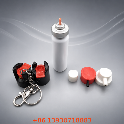 Spray Pepper Valve Actuator Self Defense Aerosol Dispenser Valve for Urban Daily Carry Kompaktowy, niezawodny, używany w nagłych wypadkach