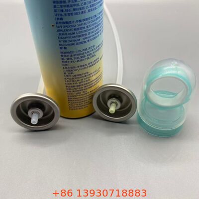 Sunscreen Spray Aerosol Valve with Clog-Resistant Nozzle, Leak-Proof Seal, and 360-Degree Operation for Efficient Sun Protection