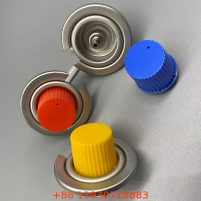 Zawór gazowy z blachy cynowanej o precyzji 1 cala, odporny na wycieki, do przenośnych kuchenek i palników